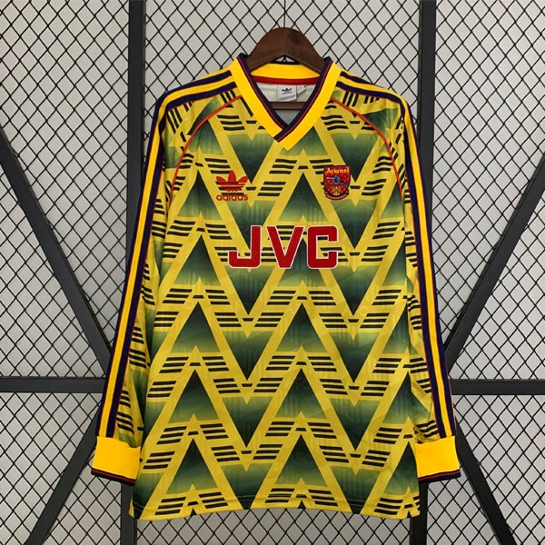 Tailandia Camiseta Arsenal 2nd ML Retro 1991 1993